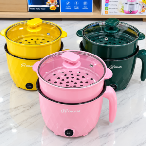 Diamond Cooking Pot 2 Liter | Pink Color