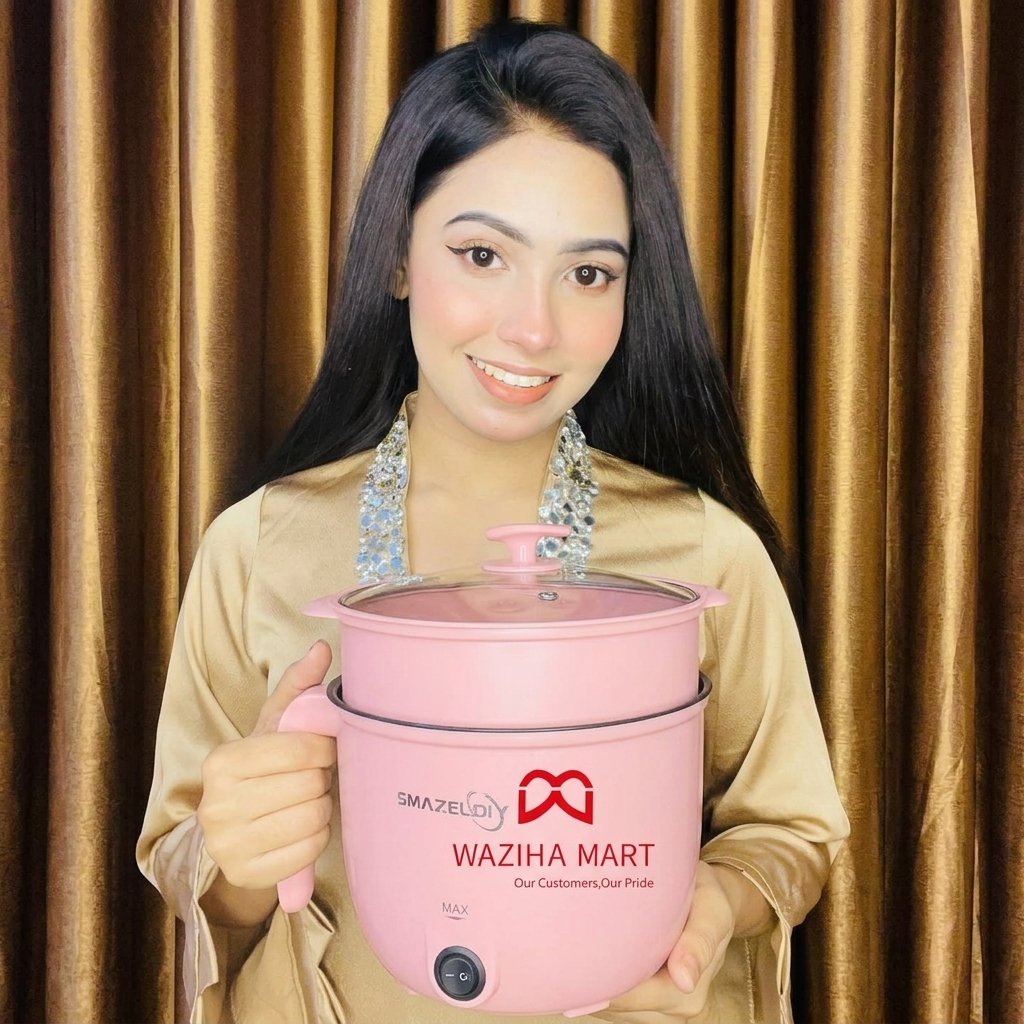 Diamond Cooking Pot Pink
