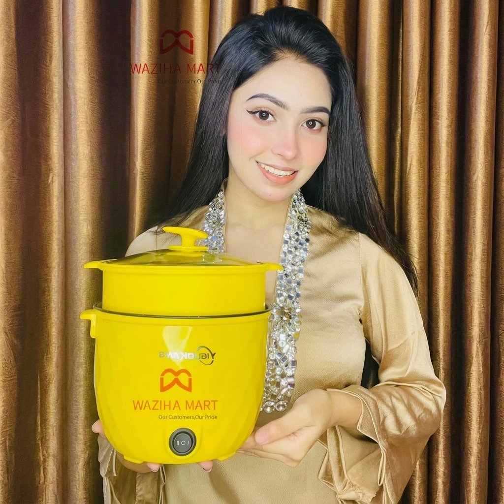 Diamond Cooking Pot Yellow