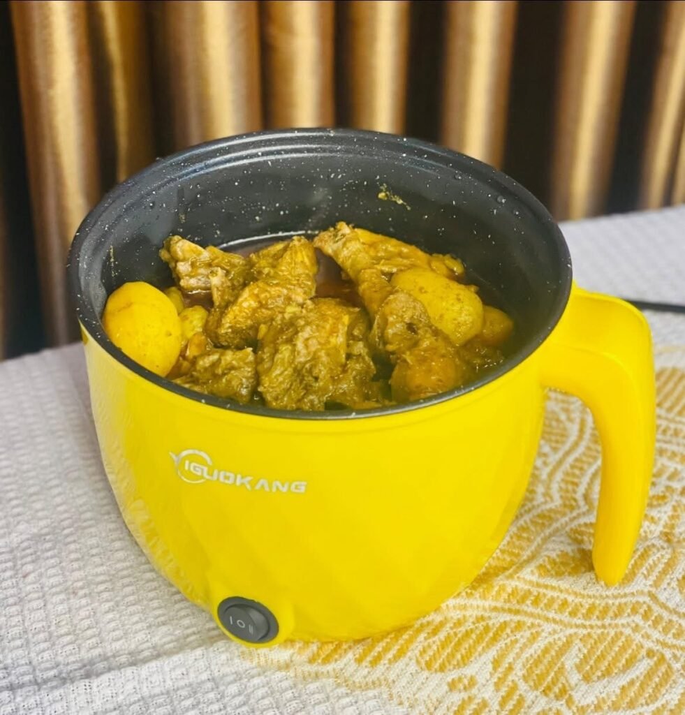 Diamond Cooking Pot 2 Liter | Yellow Color